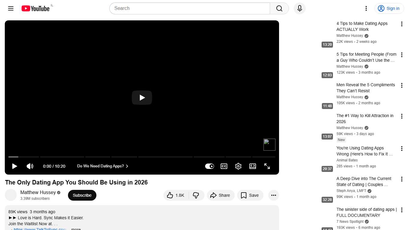 The Only Dating App You Should Be Using in 2026 - YouTube
